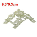 Merry Christmas Metal Cutting Dies Stencil for DIY Scrapbook Photo Album C FT