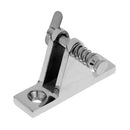Marine Part Bimini Top Fitting, 316 Stainless Steel Deck Hinge Hardware With