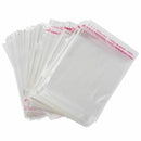 200 Pieces Transparent Plastic Adhesive Take Off Seal Bags 4 inch x 2.