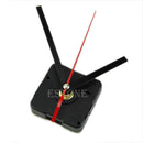 Handy DIY Quartz Wall Clock Movement Mechanism Repair Parts Kit Black + Hands