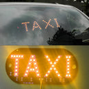 Car Yellow 12V 45 LED Cab Taxi Roof Sign Light Inside Windscreen Lamp 1.5M Cable