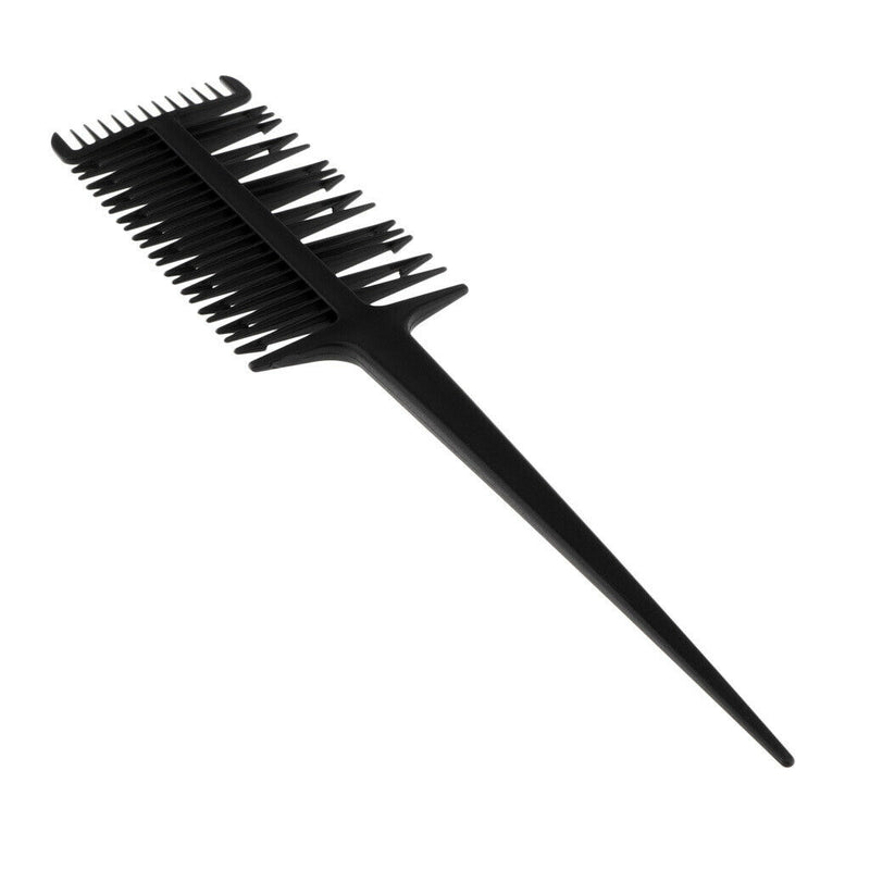 Comb To Highlight Sectional Salon 3 Way Fabric With Funnel For Washing