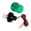 Waterproof Boat Yacht LED Navigation 12V/24V Green 360 Warning Signal Light