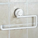 Kitchen Accessories Storage Holder Vacuum Sucker Paper Towel Rack Adhesive