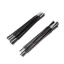 Tent Pole Economic Blacks Fiberglass Kit 7Sections Camping Travel Replacemen  Z
