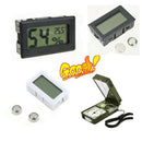 Mini Digital LCD Indoor Thermometer Hygrometer Humidity Temperature Meter Pet Sp