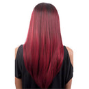 Wind Street Women Side Neat Middle Straight Full Cos Party Wigs Synthetic Hair