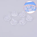 10 Pcs Plastic Cards Stand Unique Transparent Props for Paper Board Games CarME