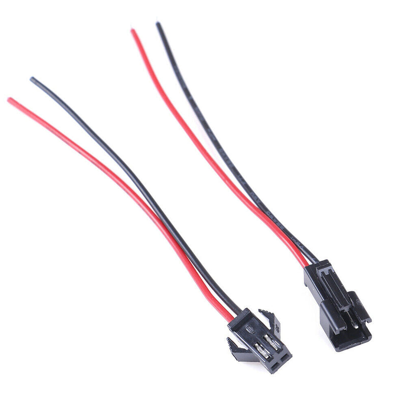 10pairs/Set 2Pin 10cm Connector Plug Wire Cable 10 Female+10 M JR Gw