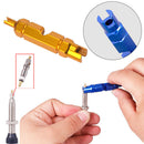 2x MTB Bicycle Bike For Schrader Presta Valve Core Removal Wrench Tool Metal