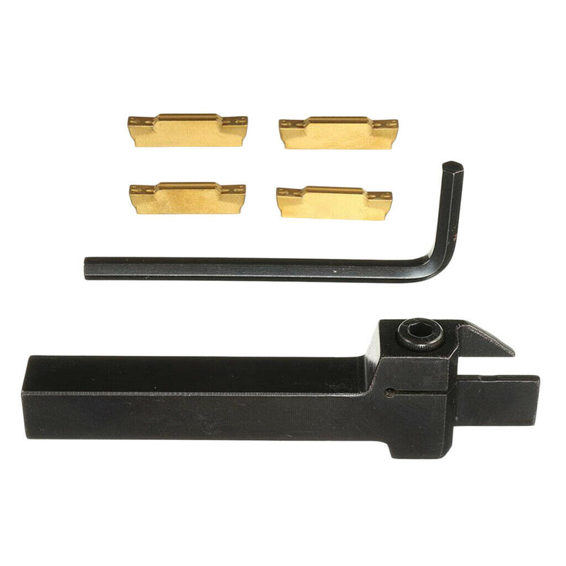 MGEHR1212-3 Lathe Turning Tool Support Kit + 4x MGMN300 Inserts