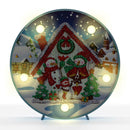 DIY Diamond Painting LED Lamp Partial Drill Special Shape Christmas Decor