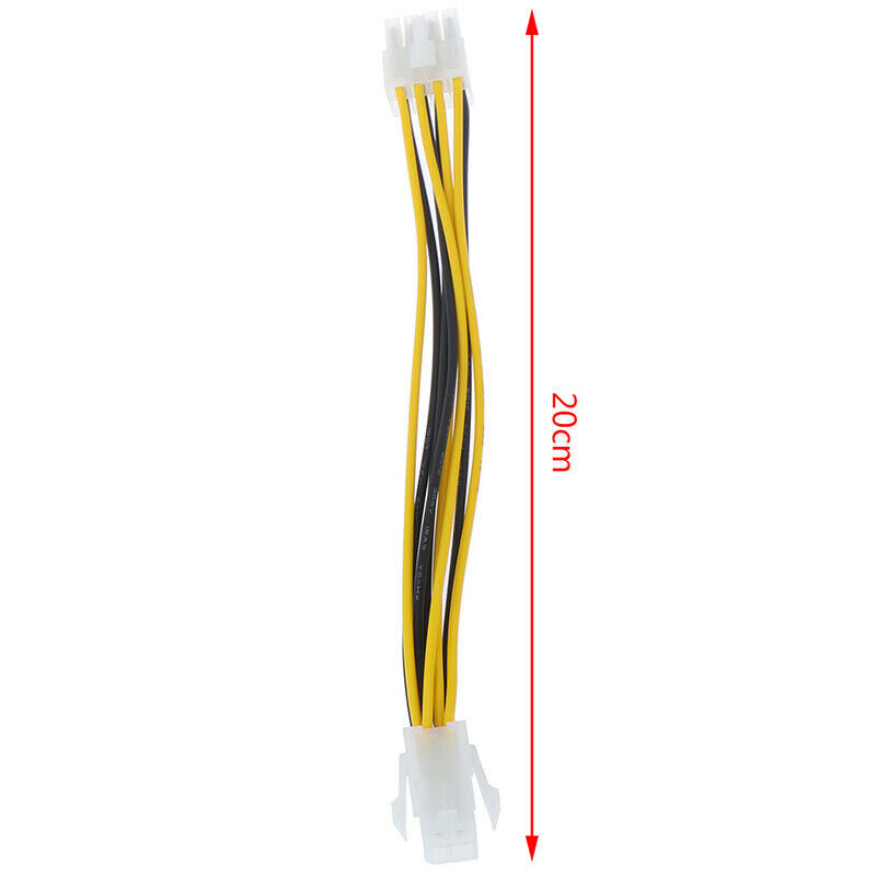 4pin to 8pin motherboard cpu power adapter cable power supply line ME