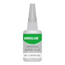 Uniglue Universal Super Glue Adhesive Leather Impact-tough Glue Waterproof D8L8