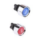 2pcs Car Engine LED Start Push Button Press Push Switch Ignition Starter