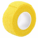 6 PCS First Aid Medical Self-Adhesive Elastic Bandage Tape (Yellow, 2.5cm)