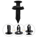 100pcs Car Bumper Fenders Auto Fastener Clip for Plate Fixed Clamp Rivet