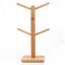 Mug Rack Tree, Removable Bamboo Mug Stand, Storage Coffee Tea Cup Organizer N3M4