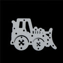 Excavator Cutting Dies Stencils Card Album Photo Template Craft Picture Frame M&