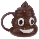 Funny Poop Ceramic Mug Cartoon Smile Coffee Milk Mug Porcelain Water Cup Wi