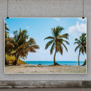 Beach Coconut Trees Photoshoot Background Cloth Backdrop Photography Props