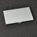 Business Name Credit ID Card Holder Box Metal Stainless Steel Pocket Box Case AU