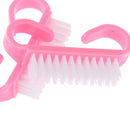 10Pcs Nail Cleaning Clean Brush File Manicure Pedicure Remove Dust Clear To Nw