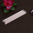 100pcs/Bag Nail Art Cuticle Pusher Remover Wood Clean Nail Manicure Sticks A