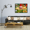 Full Round Drill Diamond Painting DIY Happy Farm Rhinestone Picture Craft