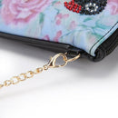 DIY Parrot Special Shape Diamond Painting Leather Clutch Chain Shoulder Bag
