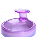 Silicone Head Shampoo Scalp Massage Brush Hair Scalp Washing Comb(Purple)