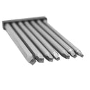 7pcs Square Driver Bit S2 Steel Hex Shank Magnetic Screwdriver Bits Set