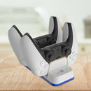 LED Dual Charger Stand Cradle for Sony PS5 Controller Charging Station Dock