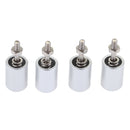 Premium 4pcs M3/M4 CPU Water Cooling Block Installation Mounting Screw White
