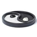 2pcs  Small Garden Mini Dry Landscape Bridge,Chair