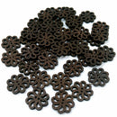 40pcs/lot PRO Flower Cute Wooden Buttons Sewing Craft Button 20MM NEW S0Q6