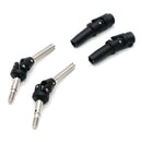 2Pcs Black Axle Transmission Drive Shaft for 1:12 Feiyue FY03 4WD Desert Car