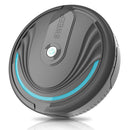 Smart Robot Vacuum Cleaner USB Rechargeable Floor Sweeping Machine (Black) A
