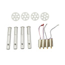 Spindles &Motor & Big Gear for UDI U818A PLUS U49W U49C AA818 RC Drone Parts