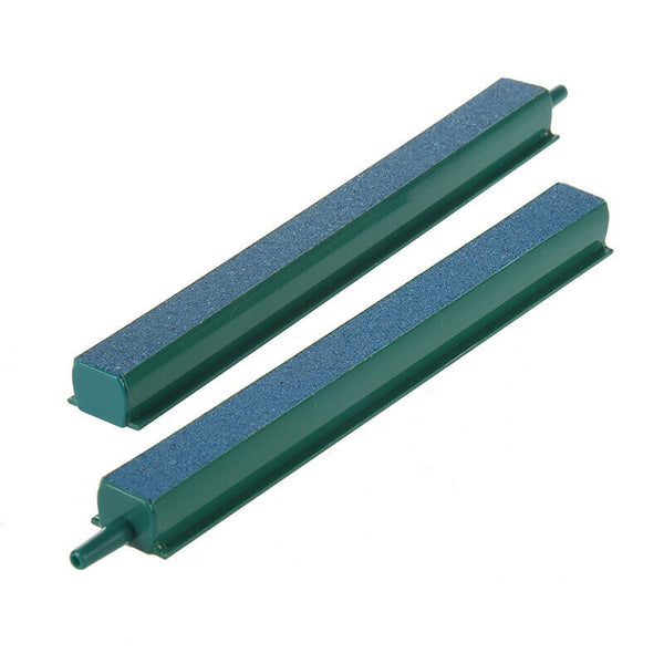 Aquarium Ponds Green Outlet 6" Blue Air Stone Bar 2 Pcs W1N5