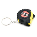 Metric 1m/3.28Ft/39" Pocket Size Mini Retractable Ruler Tape Measure Key Chain H