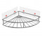 Corner Shelf Bathroom Adhesive Shower Caddy Basket Wall Mounted Storage Org U9G1