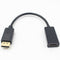 20cm 1080P Black Display Ports DP To HDMI Adapter Converter PC Computer New
