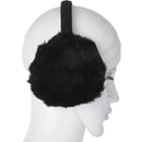 Lady Woman Headband Black Faux Fur Winter Ear Cover Earmuffs E1R9