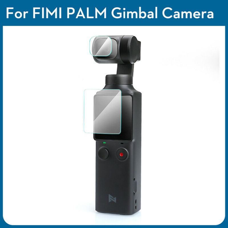 2pcs Lens Screen Tempered Glass Films for FIMI PALM Pocket Camera Accessories