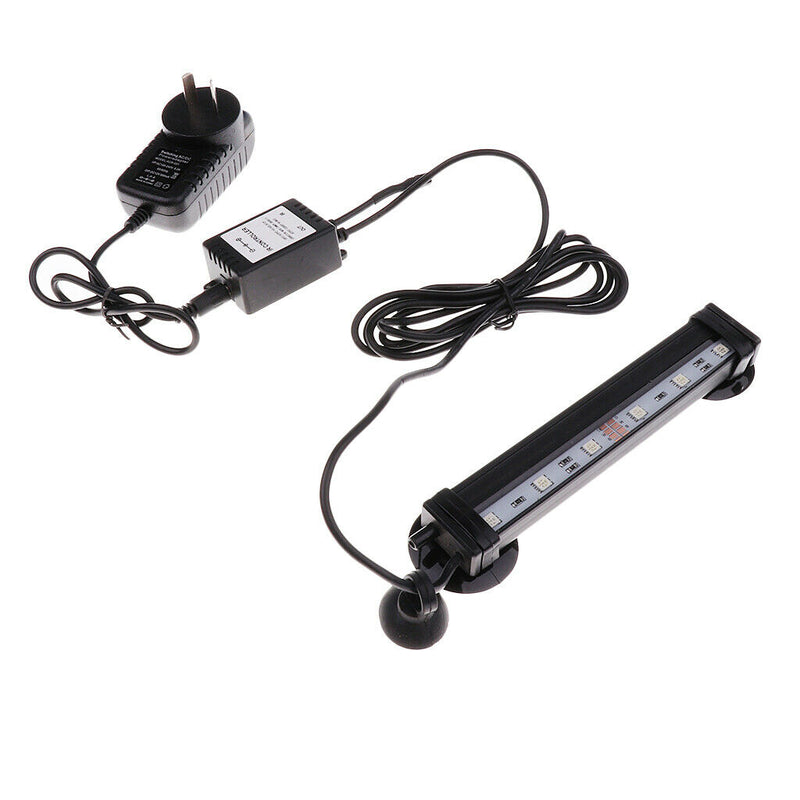 Submersible Light Multi Color Aquarium Light Fish Tank Light Lamp AU 16cm
