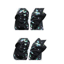 2 Pcs 8 Inch Large Girl Hair Bow Clip Colourful Hairpin Accessories Black