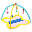 Cat Play Tent Hammocks Sleep Bed Foldable Kitten Mat with Balls Pets Toys