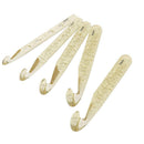 5Pcs Large Smooth Plastic Transparent Craft Crochet Hook 12mm/15mm/18mm/20mm