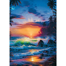 5D DIY Diamond Painting Rolling Waves Full Drill Embroidery Picture Decor
